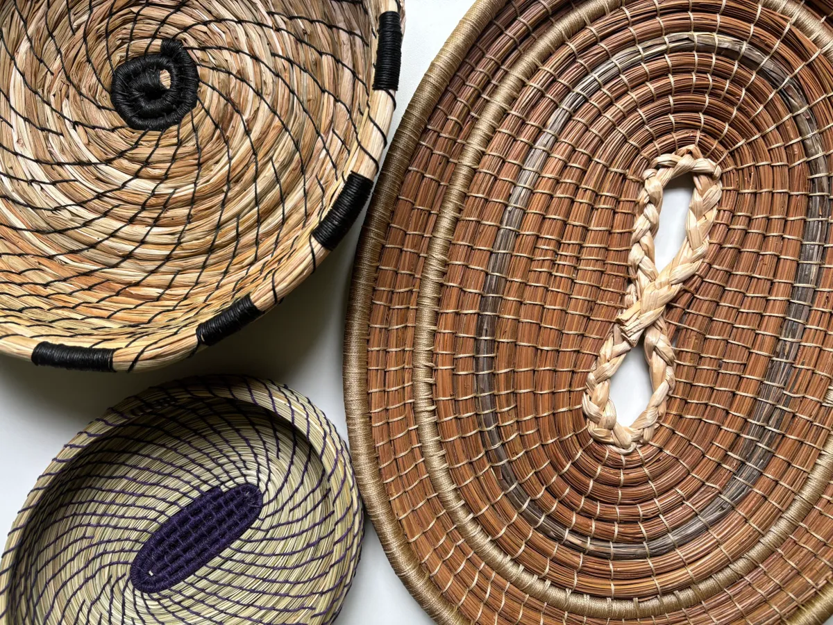 Natural Coiled Basketry