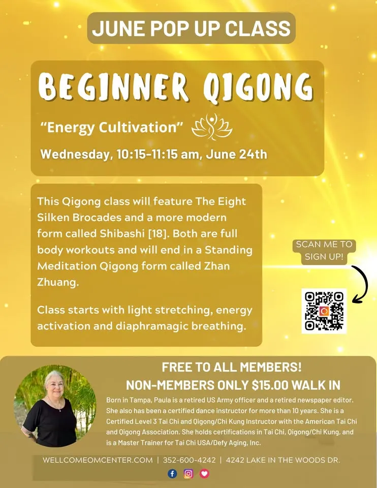 Beginner Qigong with Paula Nelson