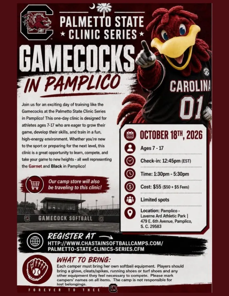 Palmetto State Clinic Series - Gamecocks in Florence