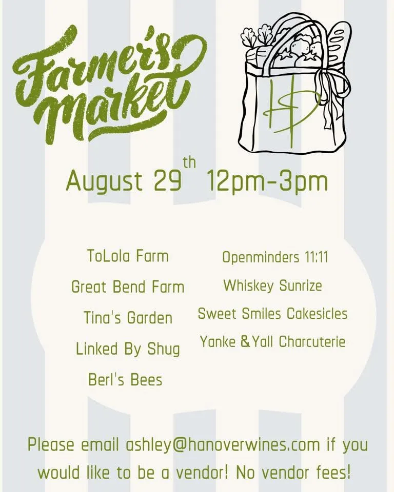 Hanover Park Vineyard Farmer’s Market