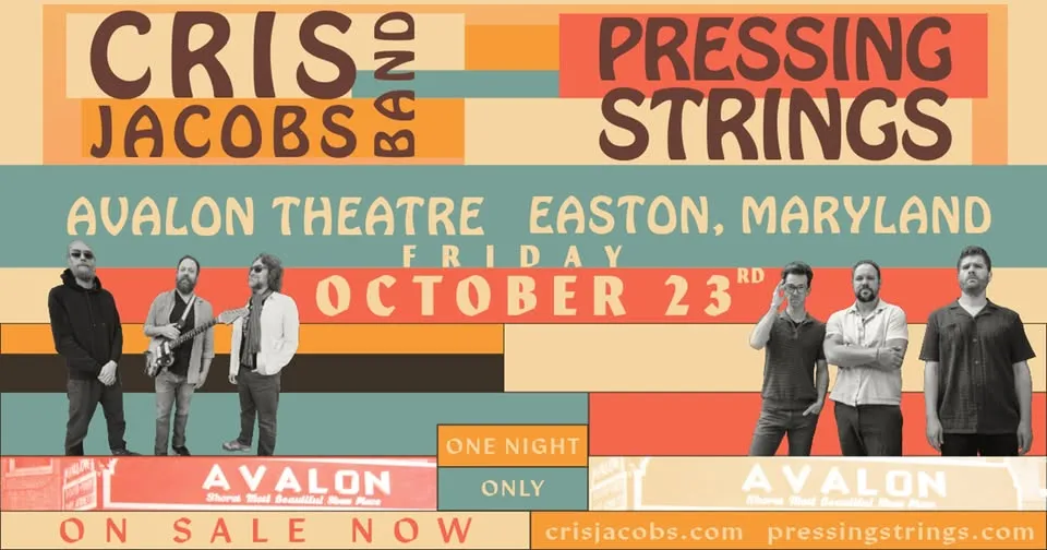 Cris Jacobs & Pressing Strings A CO-BILL EVENT