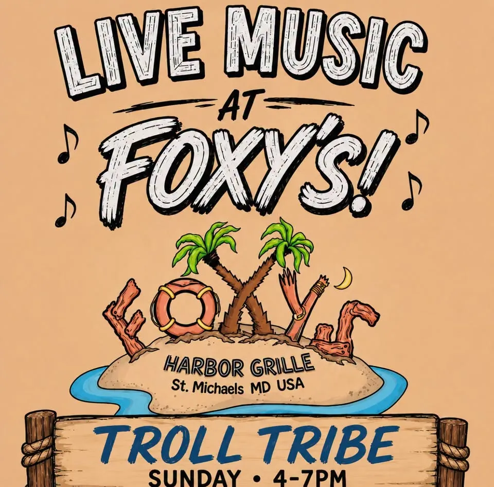 Live music at Foxy’s! Troll Tribe! 🎶🎶