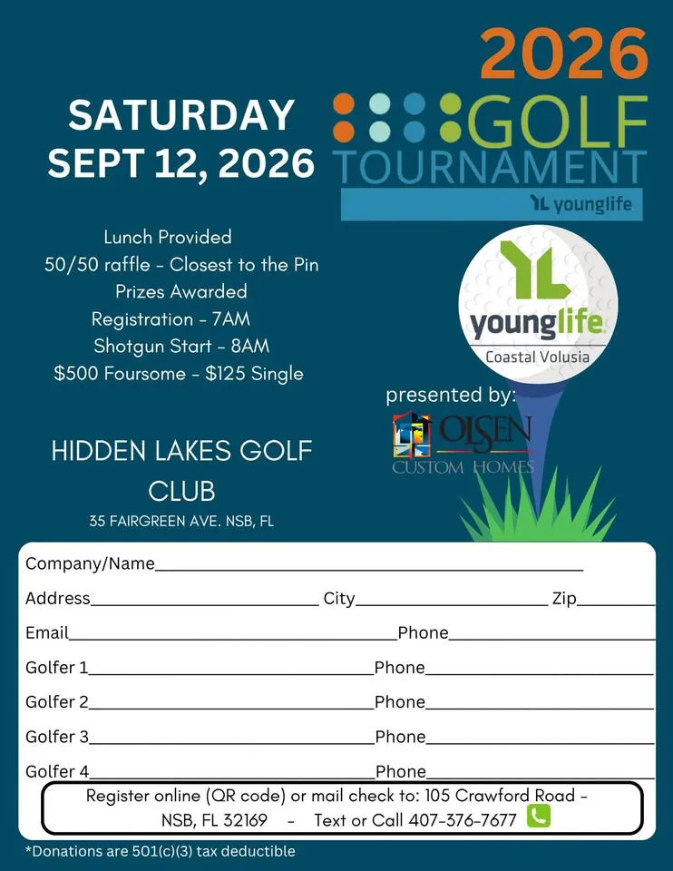 Young Life Golf Tournament at Hidden Lakes