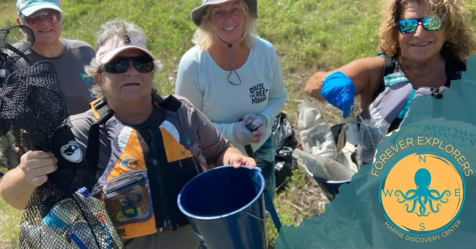 Forever Explorers Kayak Program: Int'l Coastal Cleanup