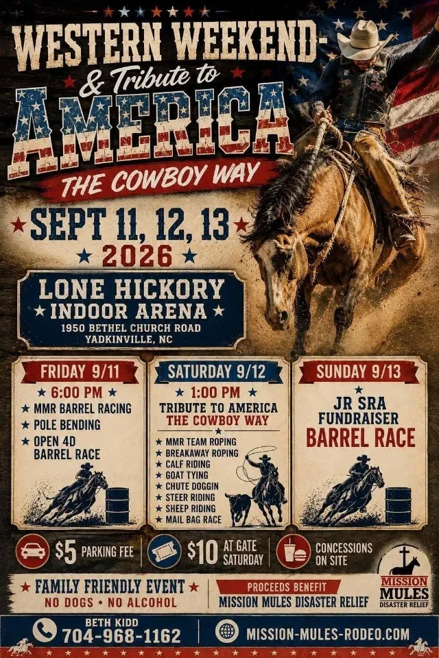 Western Weekend & Tribute to America - The Cowboy Way