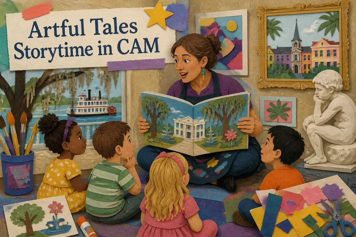 Artful Tales Storytime in CAM