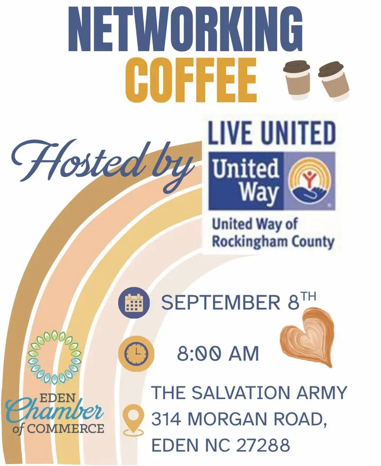 Networking Coffee Hosted by United Way of Rockingham County!