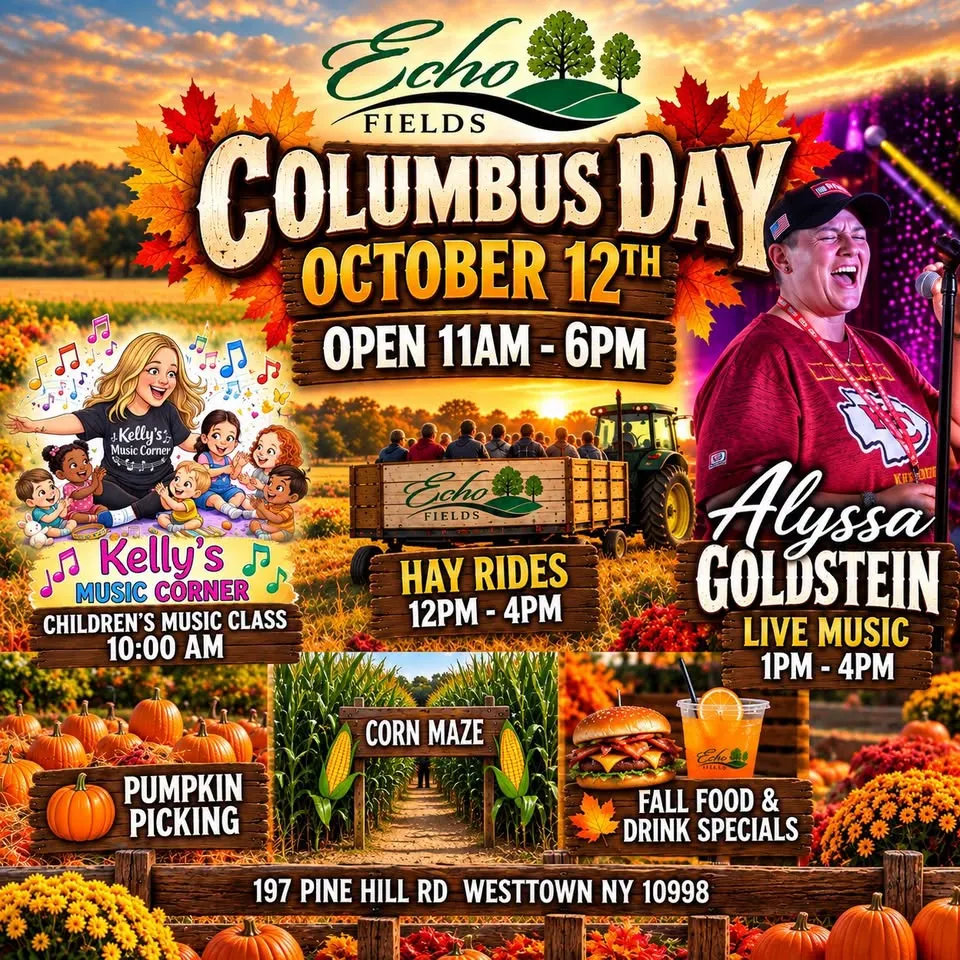 Columbus Day in the Fields• Live Music• Pumpkin Picking