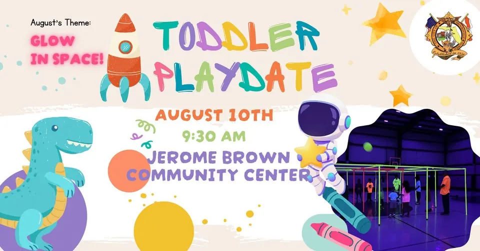 Toddler Playdate- Glow in Space