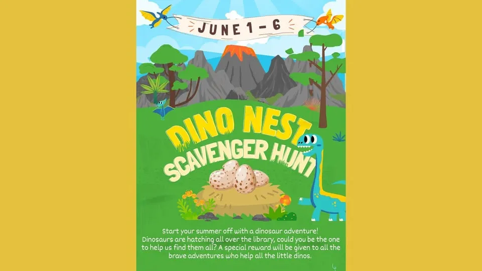 Dino Nest Scavenger Hunt