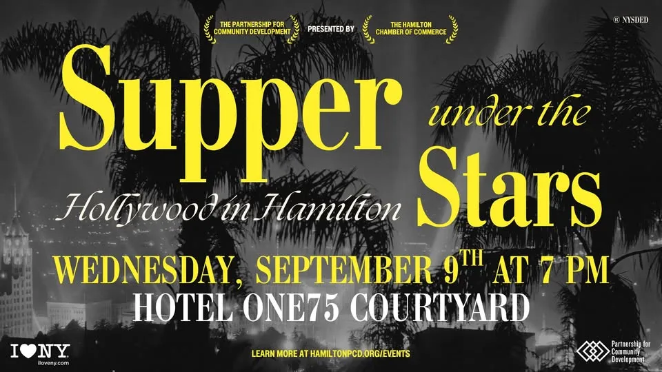 Supper Under the Stars | Hollywood in Hamilton | Chamber of Commerce Fundraiser