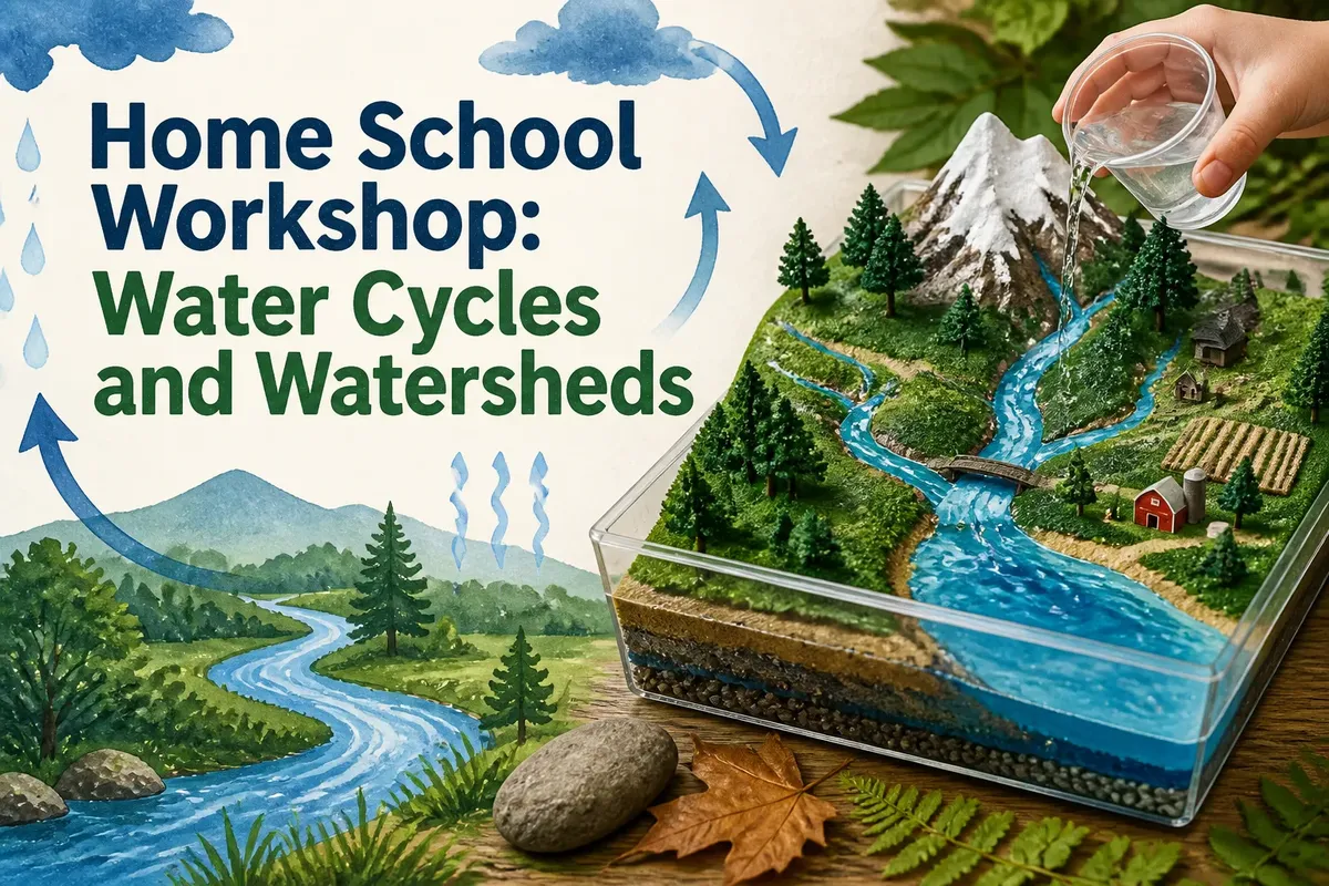 Single Event Home School Workshop: Water Cycles and Watersheds
