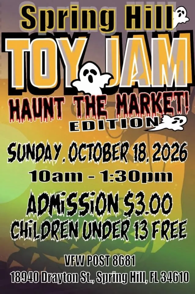 Spring Hill TOY JAM - OCTOBER 18 - 2026