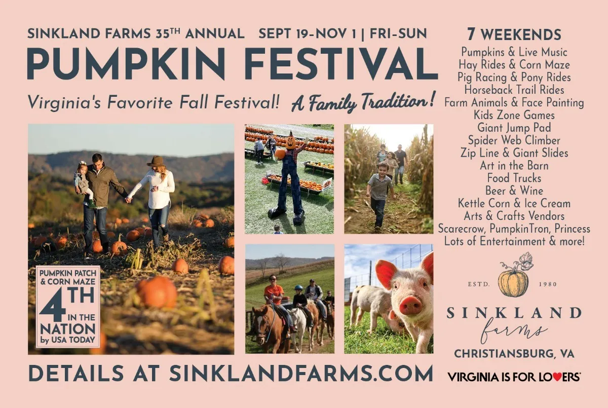 Sinkland Farms 35th Annual Pumpkin Festival