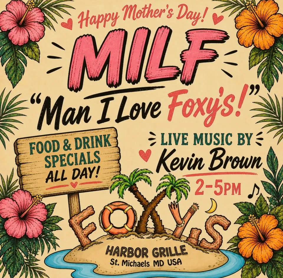 Motherโs Day at Foxyโs! ๐บ Live Music by Kevin Brown! ๐ถ