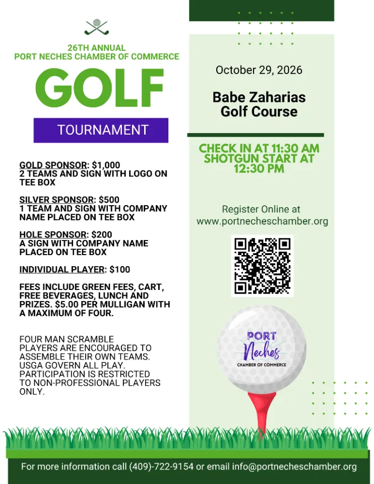 Port Neches Chamber of Commerce Golf Tournament
