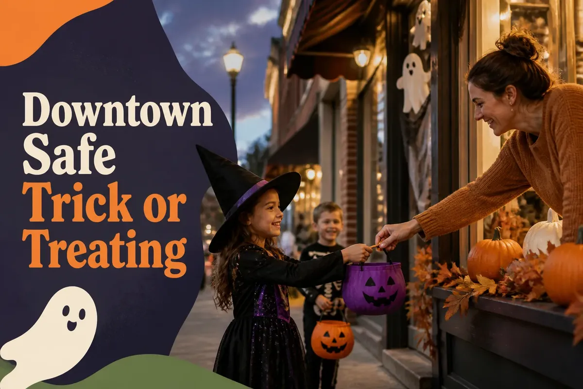 Downtown Safe Trick or Treating
