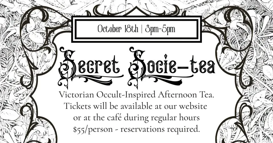 Secret Socie-tea (a Victorian Occult-Inspired Afternoon Tea)