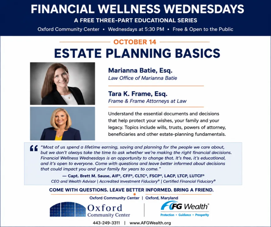 Financial Wellness Estate Planning Basics