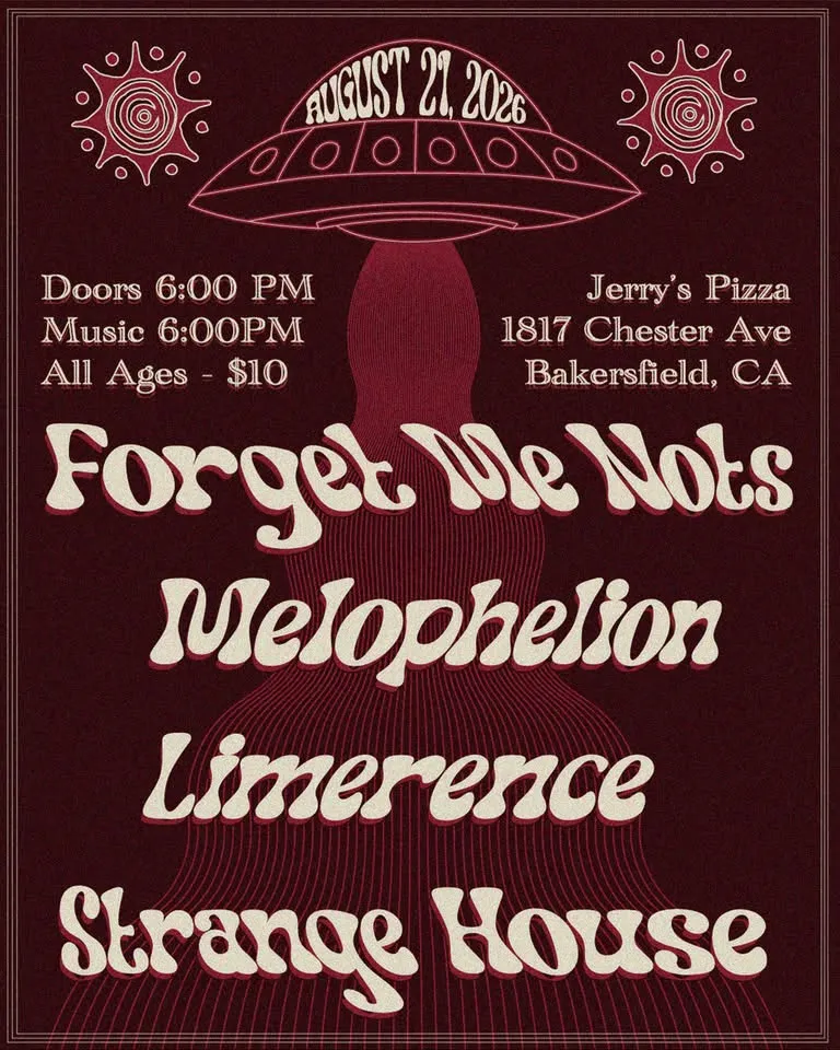 FORGET ME NOTS// MELOPHELION // STRANGE HOUSE
