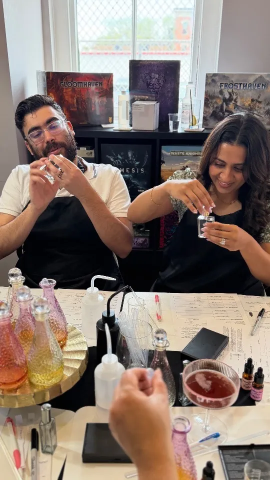 Sip & Smell: Perfume & Cologne Making Experience