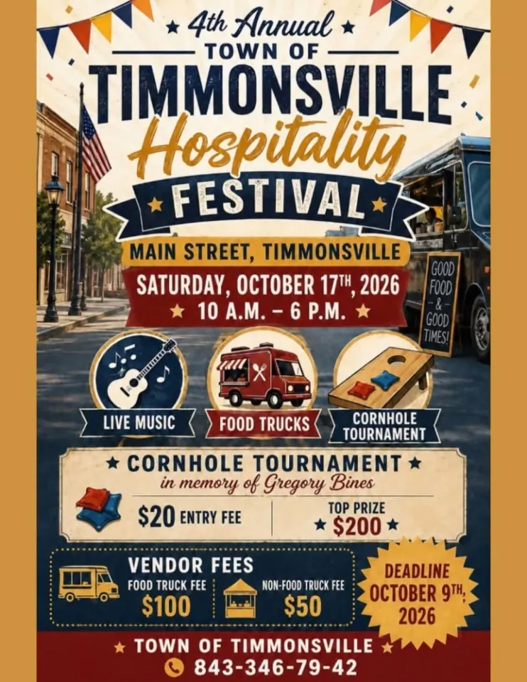 4th Annual Town of Timmonsville Hospitality Festival