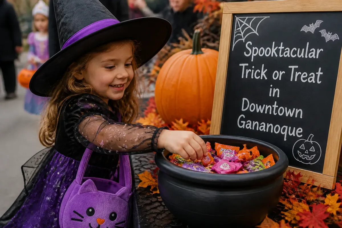 Spooktacular Trick or Treat in Downtown Gananoque