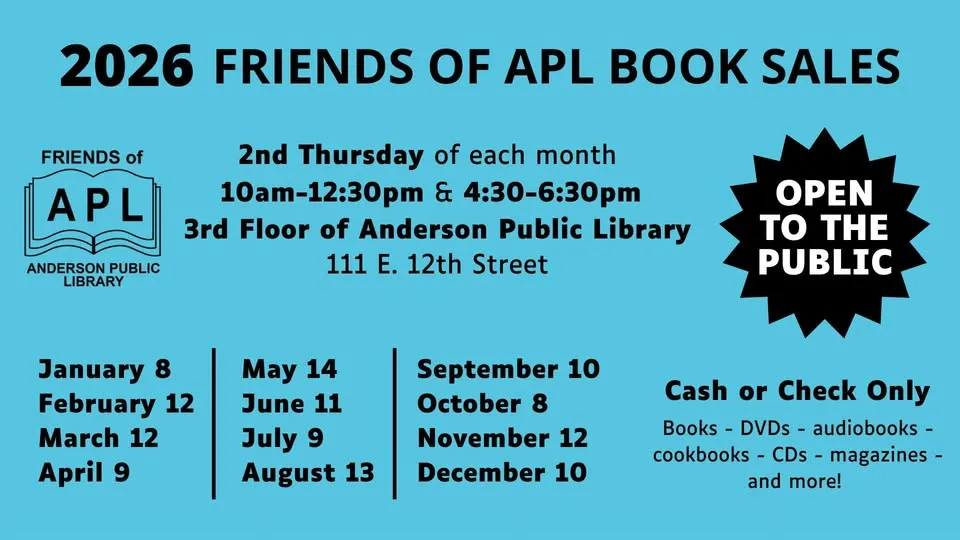 2026 Friends of APL Book Sales