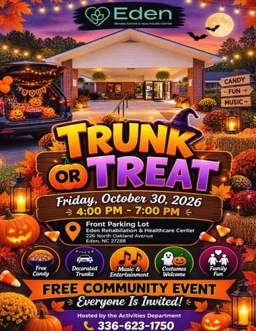 Trunk or Treat at Eden!
