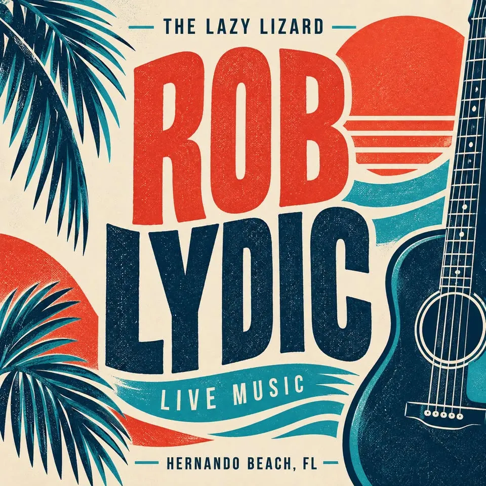 ROB LYDIC at the Lazy Lizard