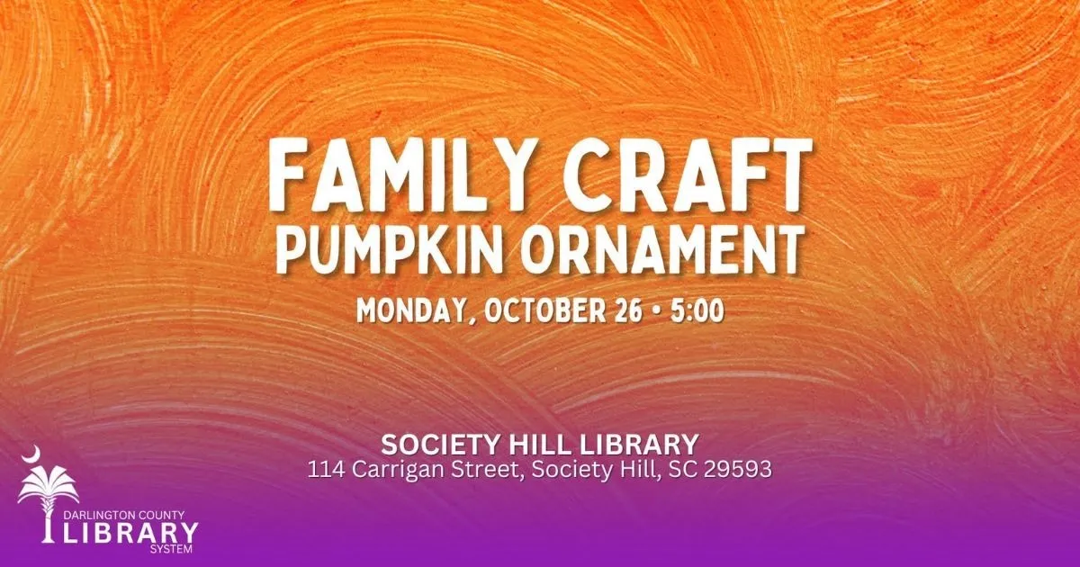 Pumpkin Ornament Family Craft