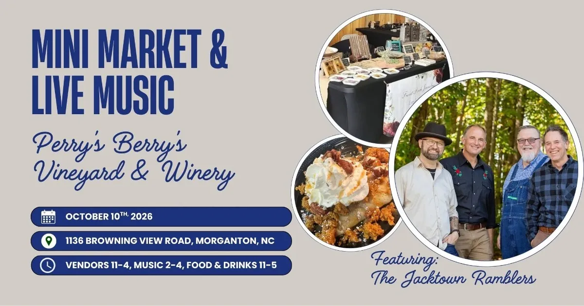 Fall Mini Market and Live Music at Perry's Berry's