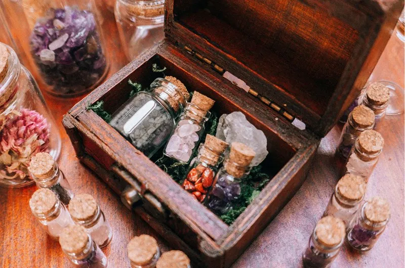 Gemstone Wish Bottles