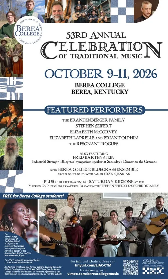 53rd Annual Berea College Celebration of Traditional Music