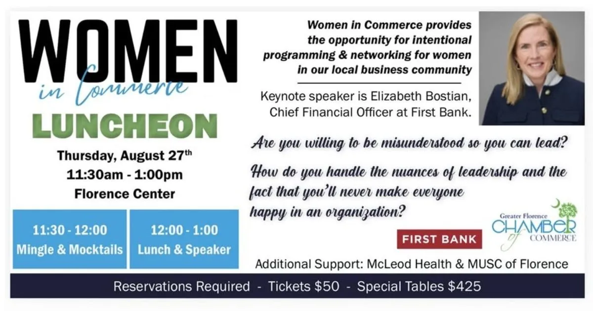 Women in Commerce Luncheon 2026