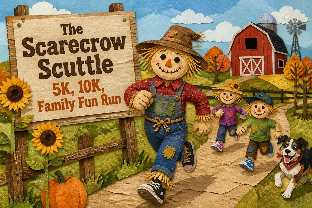 The Scarecrow Scuttle 5K, 10K, Family Fun Run