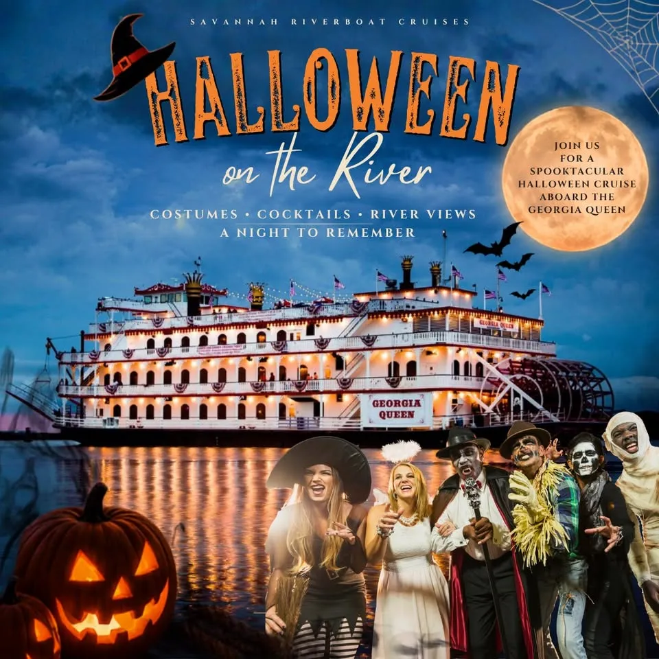 🎃 Halloween on the River | Savannah Riverboat Cruises