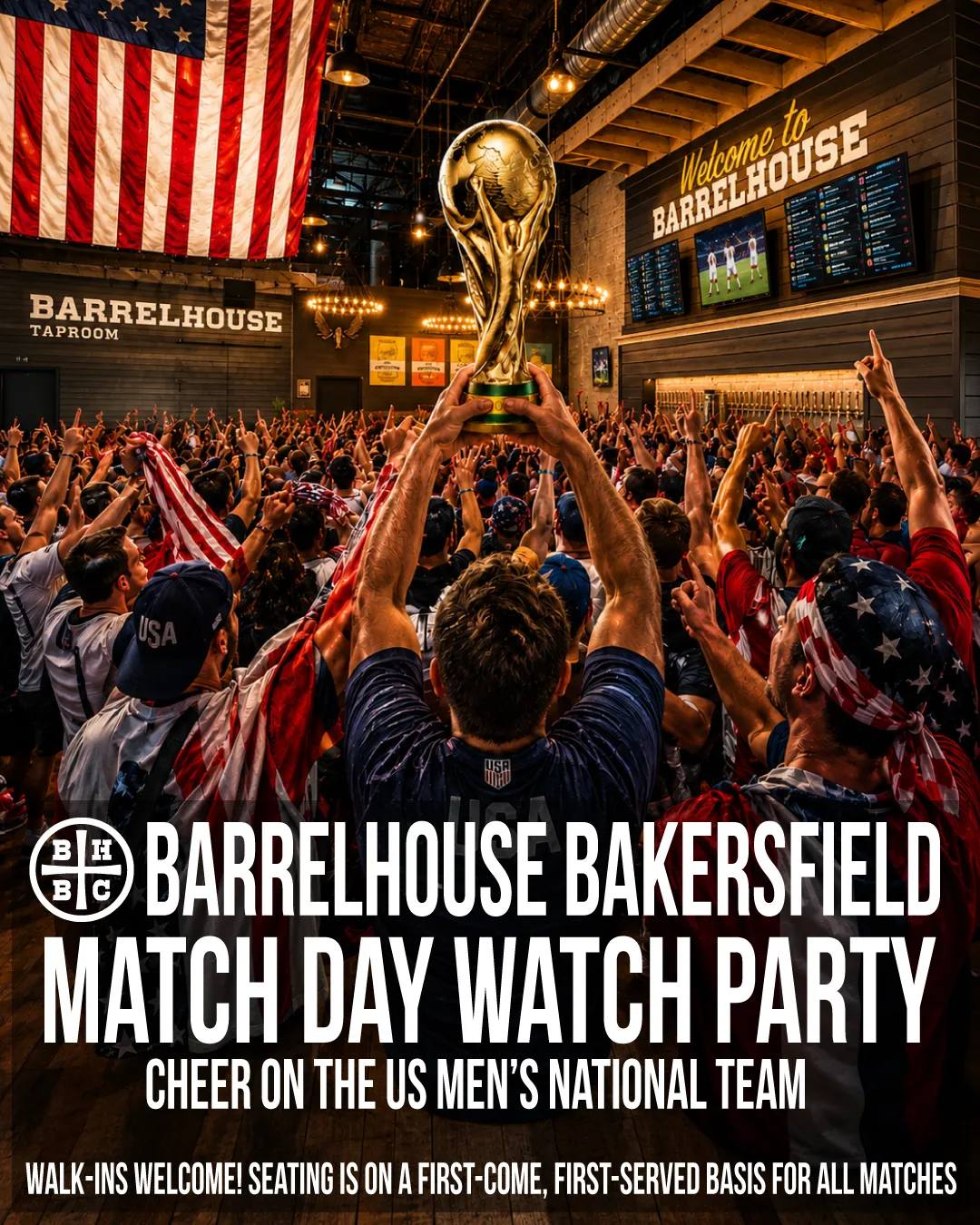 Match Day Watch Party: USA vs Australia