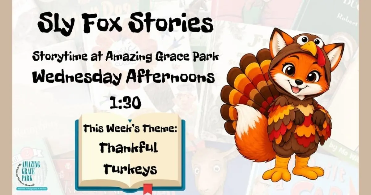 Sly Fox Stories: Thankful Turkeys