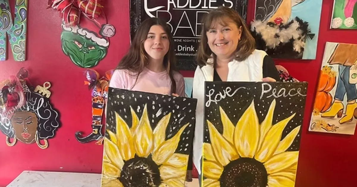 Kids/Family Art Class - Easy Sunflower