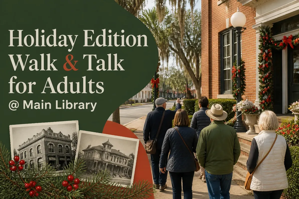Holiday Edition Walk & Talk for Adults @ Main Library