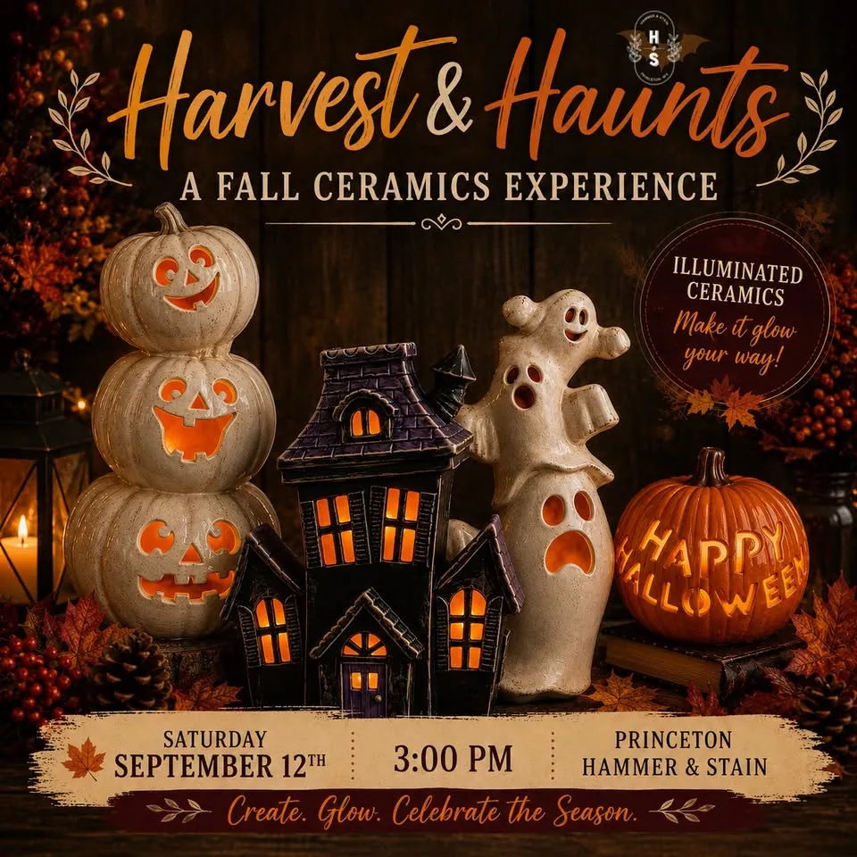 Harvest & Haunts: An Illuminated Ceramics Experience