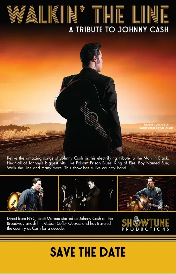Walkin' the Line Tribute to Johnny Cash @ First Presbyterian Church - Casa Grande