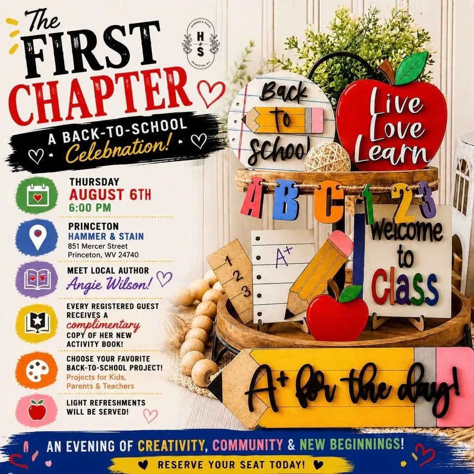 The First Chapter: A Back-to-School Celebration