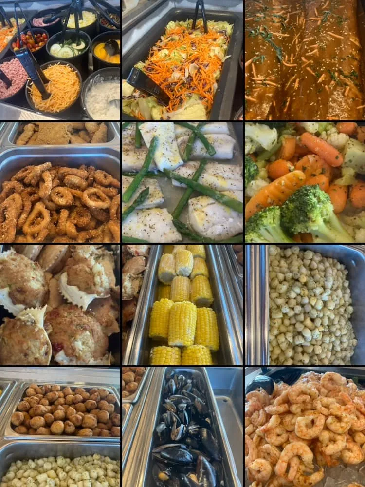 First Friday Seafood Buffet