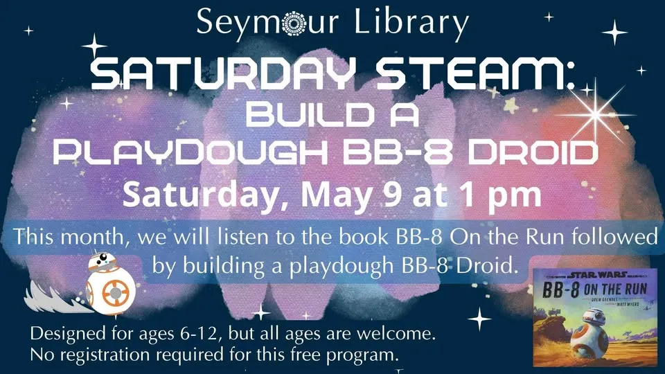 Saturday STEAM: Build a Playdough BB-8 Droid