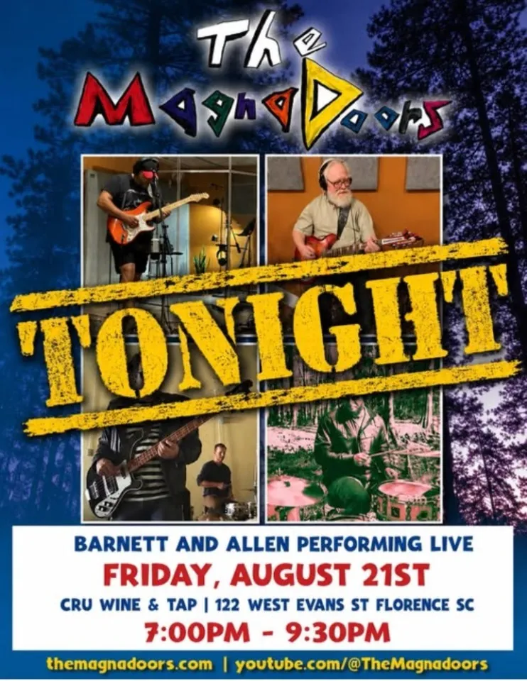 Barnett & Allen of the Magnadoors - LIVE