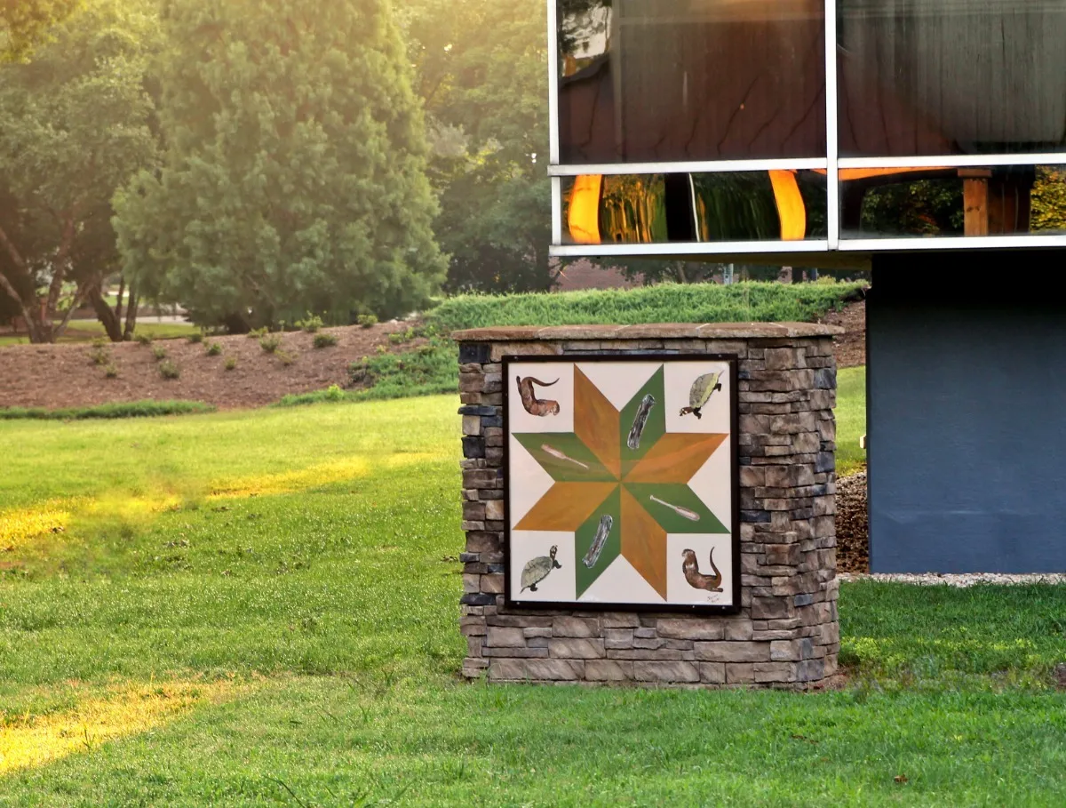 Quilt Trail Square - John E. Grogan Park