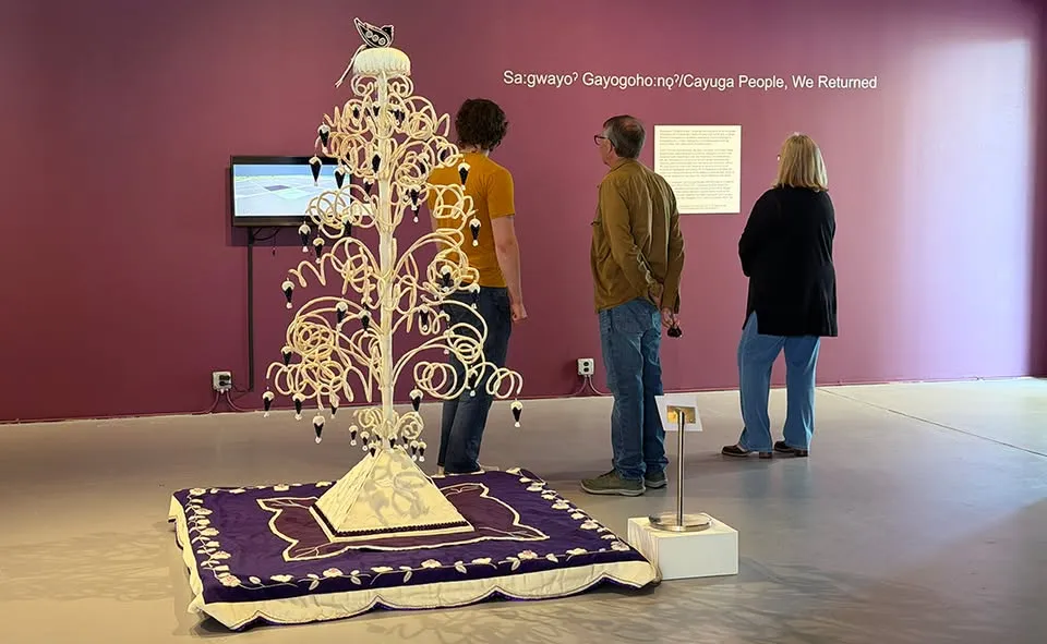 Curators' Talk: Dr. Jolene Rickard, Noah Mapes, and Audrey Chan