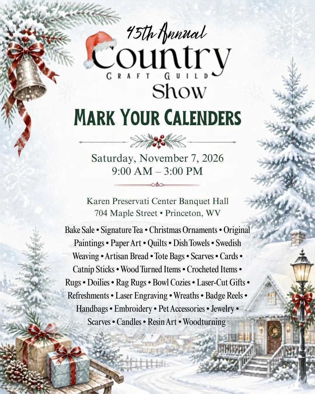 45th Annual Country Craft Guild Show